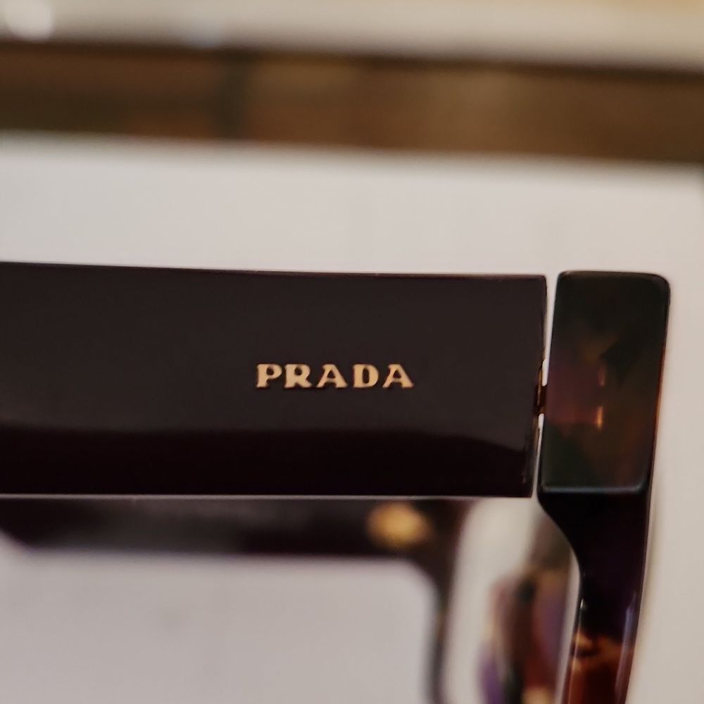 Authentic PRADA Tortoise Eyeglasses  VPR 120 - Picture 5 of 7